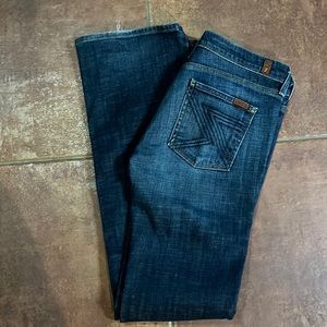 7 for all mankind jeans size 28